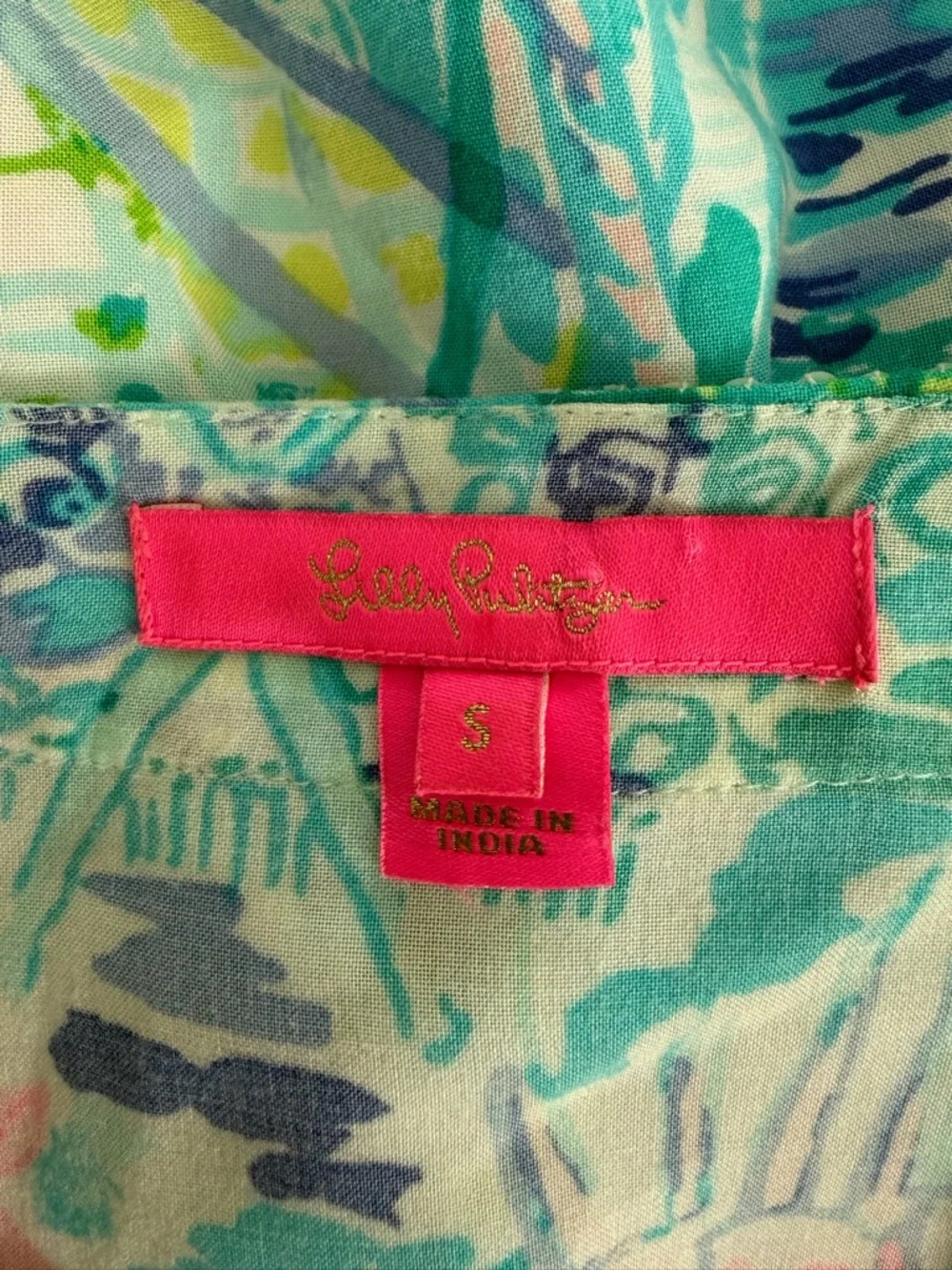Lilly Pulitzer Renato Bohemian Queen Tunic with Sequin Embellishments, Small - Picture 14 of 15